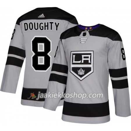 Miehille NHL Los Angeles Kings Pelipaita Drew Doughty 8 Adidas Alternate 2018-19 Authentic